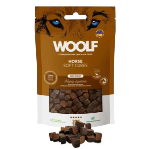 Woolf Soft Cubes Monoprotein Horse – Konina 100g