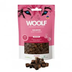 WOOLF Soft Cubes Monoprotein Salmon 100g