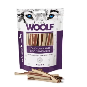 Woolf Soft Lamb Cod Sandwich Long 100g