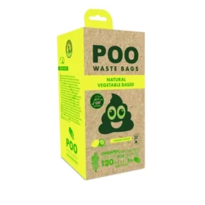 Woreczki na psie odchody POO Cytryna – biodegradowalne (60/120 szt)