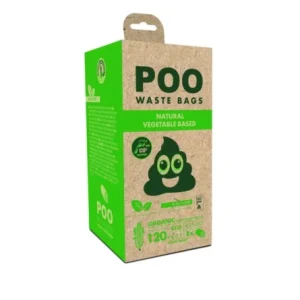 Woreczki na psie odchody POO Mięta – biodegradowalne (60/120 szt)