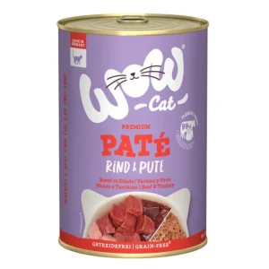 WOW CAT Rind Pute – wołowina z indykiem dla dorosłych kotów