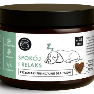 WOWPets Przysmak, Suplement Spokój i Relaks dla PSA, 100 g Wyciszenie