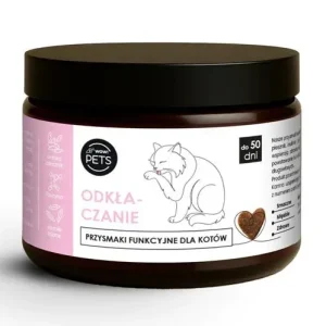WOWPets Przysmak, Suplement wspomagający ODKŁACZANIE dla KOTA, 100 g
