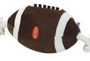 Yarro Piłka pluszowa rugby ze sznurem 42cm [Y0025]