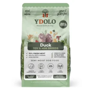 YDOLO MINI DUCK KACZKA - Półwilgotna karma dla psów małych i miniaturowych 700g