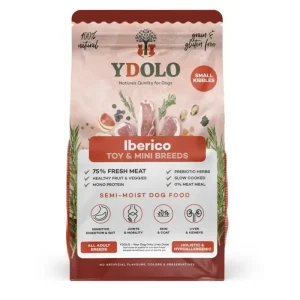 YDOLO MINI IBERICO WIEPRZOWINA - Półwilgotna karma dla psów małych i miniaturowych 700g