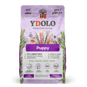YDOLO Puppy – półwilgotna karma dla szczeniąt z wieprzowiną i rybami 10kg