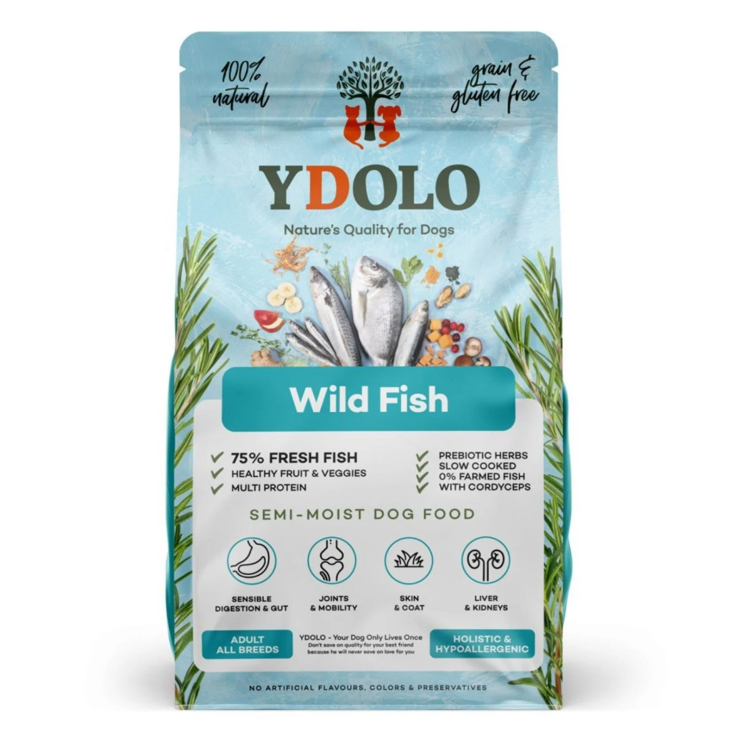 YDOLO Wild Fish Ryby Morskie – Półwilgotna