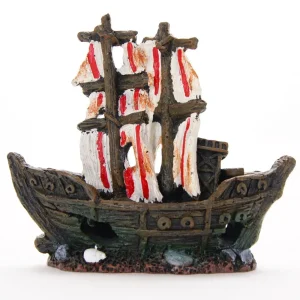 Yusee Dekoracja – Statek Piratów 15x5x13cm