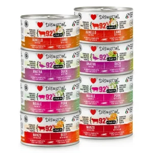 Zestaw 8x Mokra karma dla psa – Disugual – Owocowy Przysmak – 8×150g – dla dorosłych psów