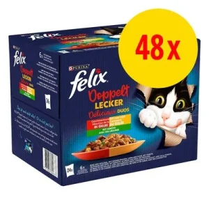 Zestaw Felix Fantastic 2 smaki (So gut...), 48 x 85 g