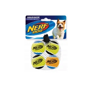 Zestaw piszczących piłek tenisowych Nerf Mini