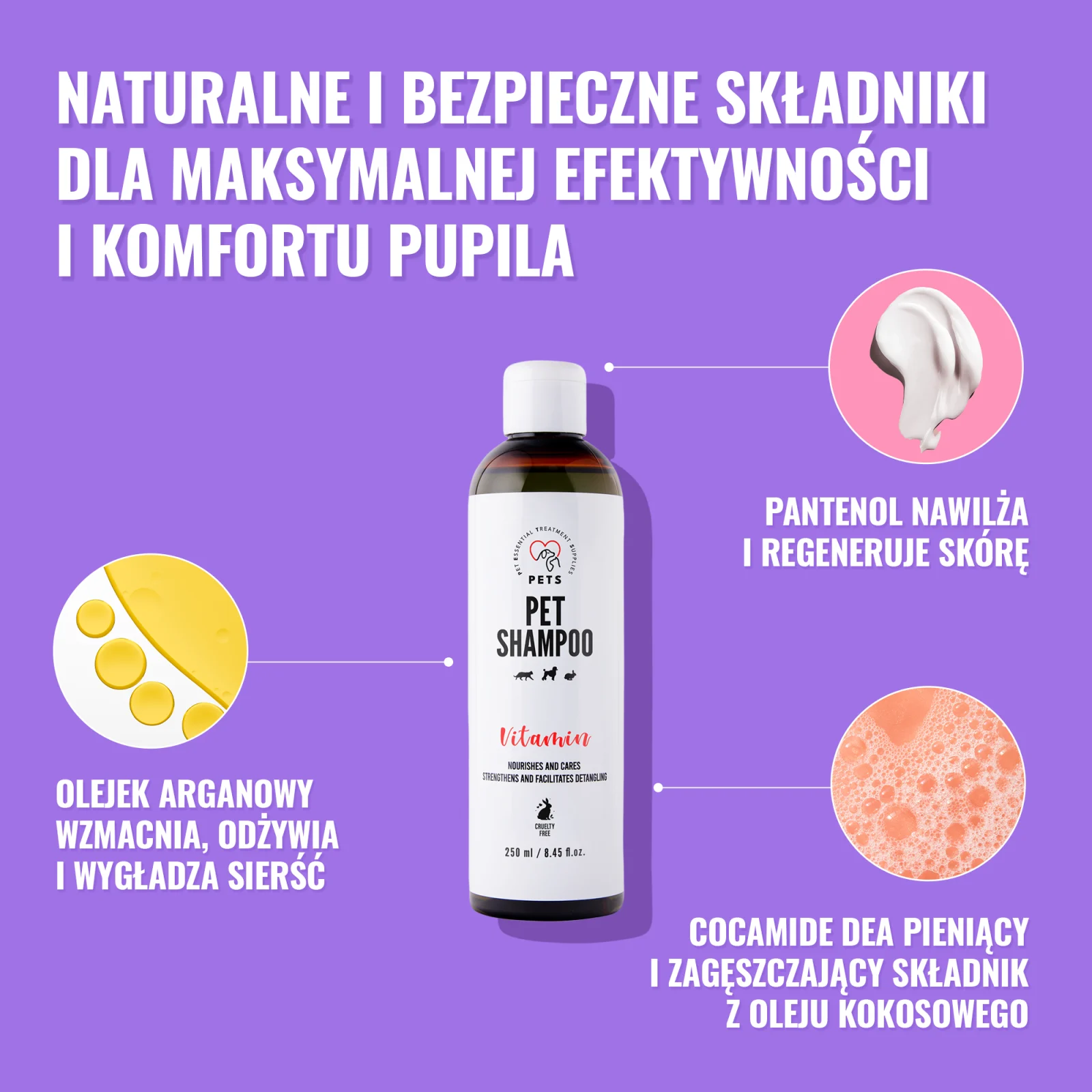 Zestaw “Szczeniaczek” – Szampon + Odżywka + Masełko dla Piesków - Image 2