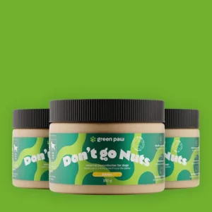 Zestaw 👅 Lizus 👅 masło orzechowe Don’t Go Nuts Green Paw 3 sztuki