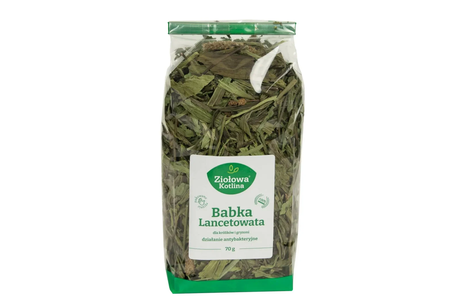 ZIOŁOWA KOTLINA Babka Lancetowata 70g