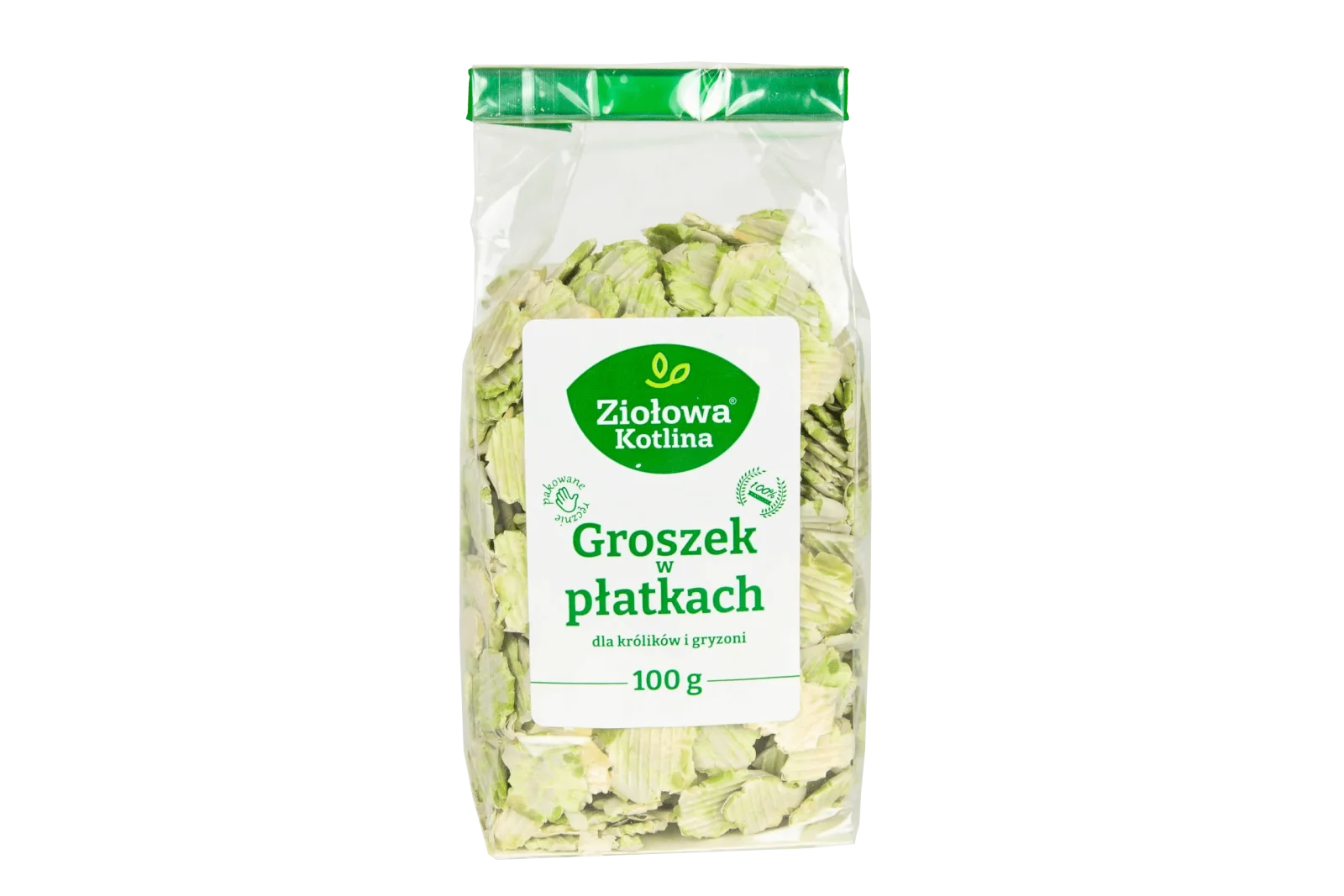 ZIOŁOWA KOTLINA Groszek Płatek 100g