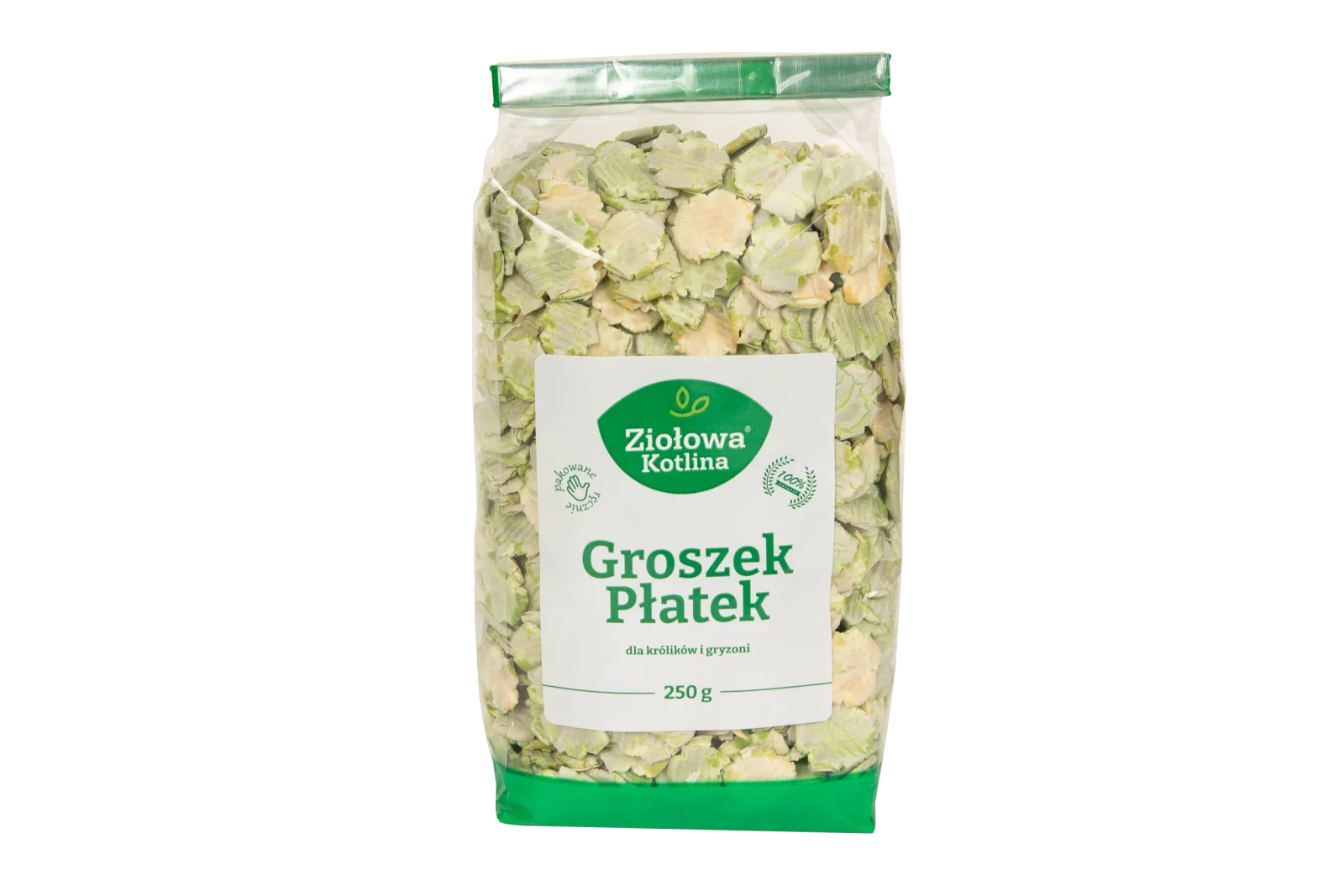 ZIOŁOWA KOTLINA Groszek Płatek 250g