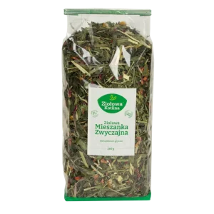 ZIOŁOWA KOTLINA Mieszanka Zwyczajna dla królików i gryzoni 260g