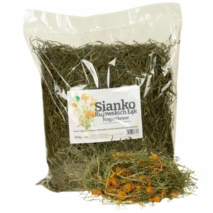 ZIOŁOWA KOTLINA Siano nagietkowe 450g