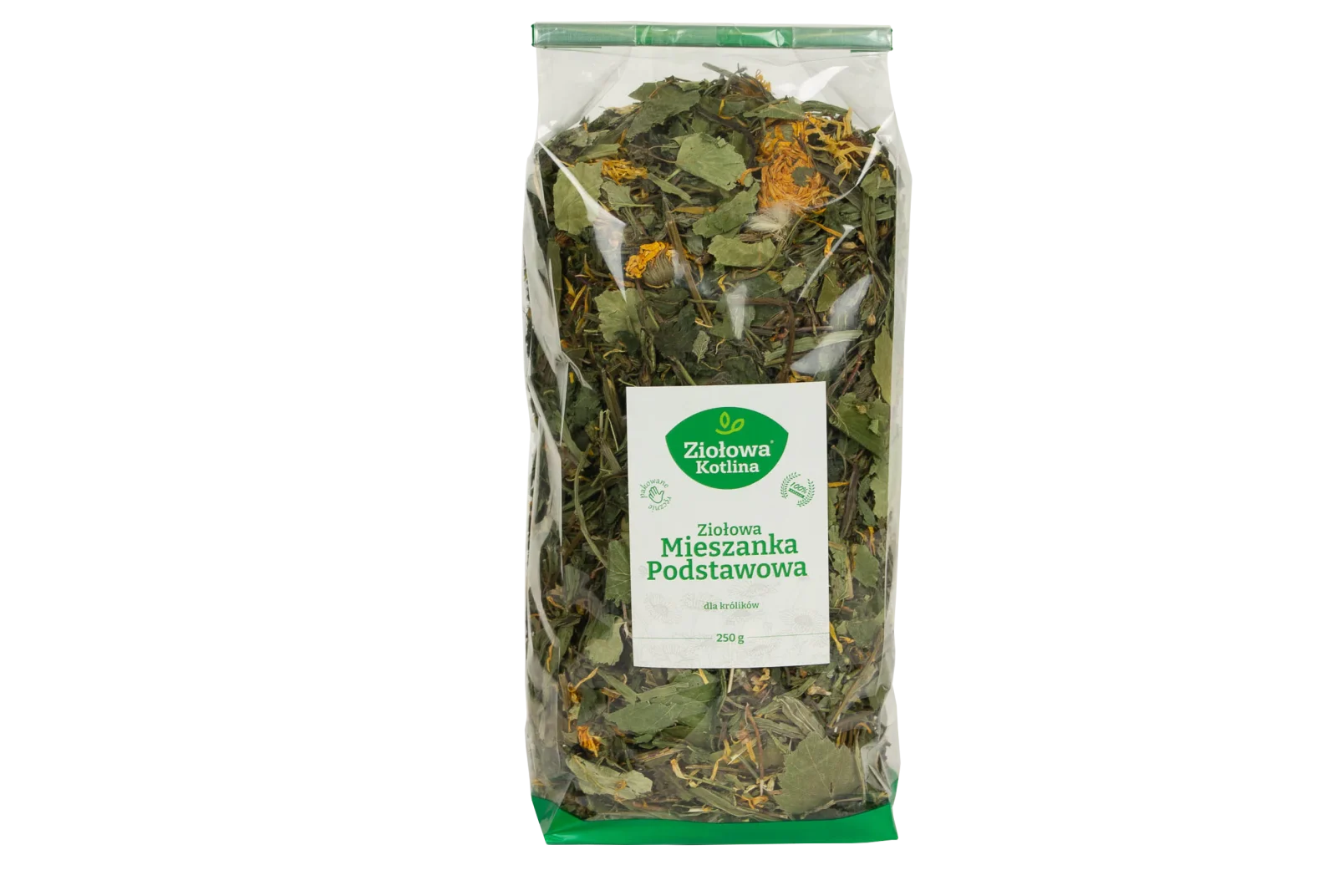 ZIOŁOWA KOTLINA Zioła podstawowe Królik 250g