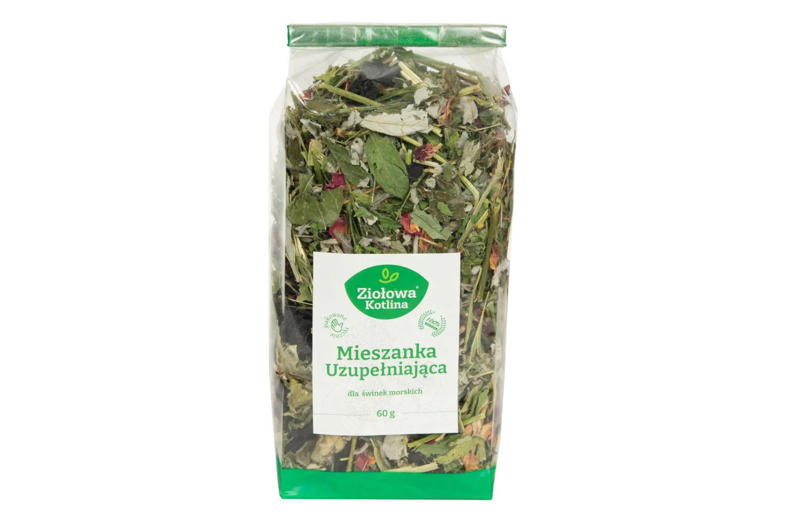 ZIOŁOWA KOTLINA Zioła uzupełniające Świnka morska 60g