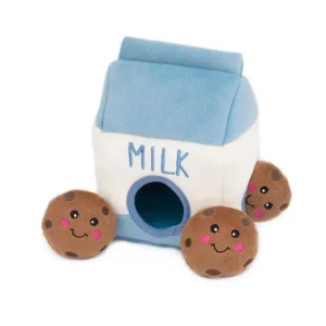 Zippy Paws Zippy Burrow Milk and Cookies