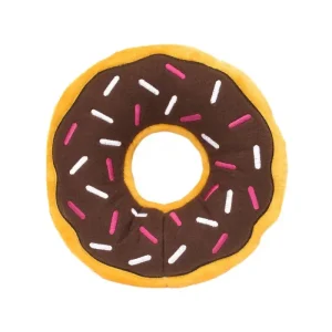 ZippyPaws pluszowy Donut Jumbo czekoladowy