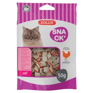 ZOLUX Przysmak dla kota mini kanapka z kurczakiem – 50 g – smakowita przekąska dla dorosłych kotów