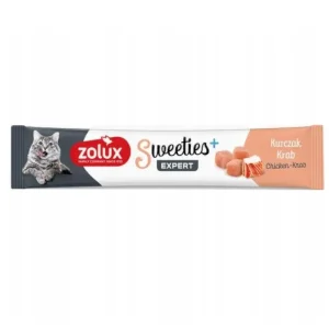 Zolux - Sweeties – Kremowy przysmak dla kota - Kurczak i Krab – 14 g