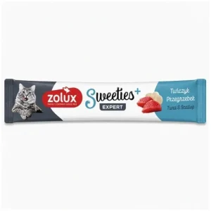 Zolux - Sweeties – Kremowy przysmak dla kota Tuńczyk i Przegrzebki – 14 g