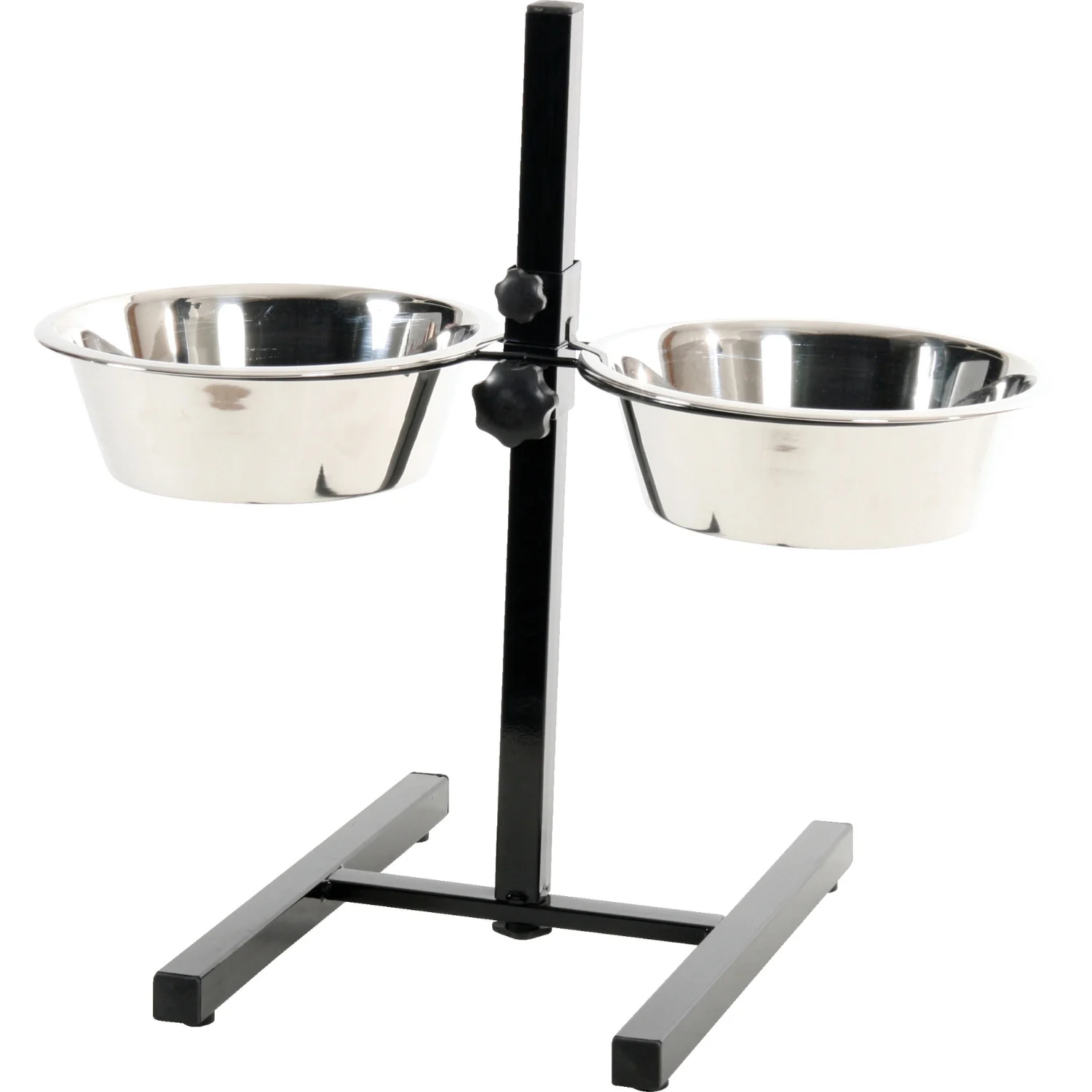 Zolux Zestaw 2 Miski 24,5 cm 2,5 l + Stojak