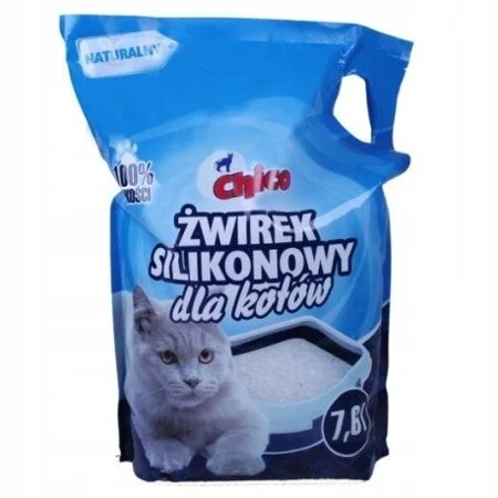 Żwirek dla kota Chico silikonowy 7,6l