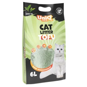 Żwirek Tofu Zielona Herbata 2,5 kg (6 L)- Biodegradowalny